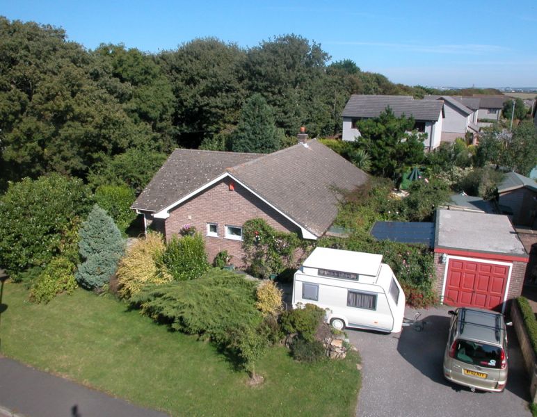 Residential Bungalow showing wooded setting near Tehidy